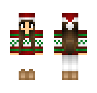 xmas sweater girl