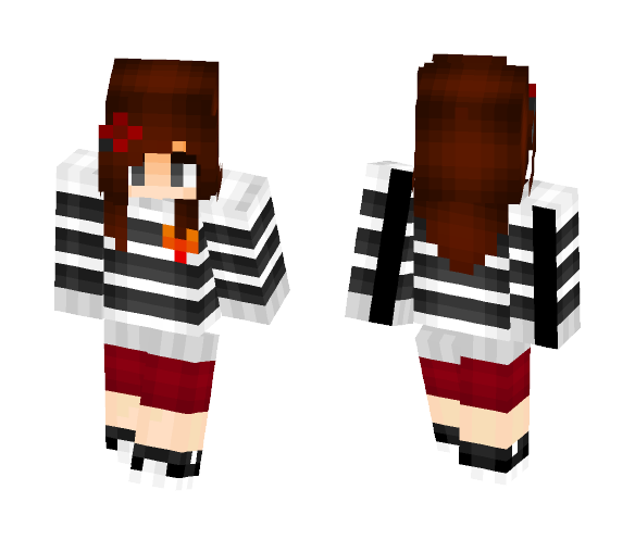 Underfell Lulu ( Undertale/fell OC) - Female Minecraft Skins - image 1