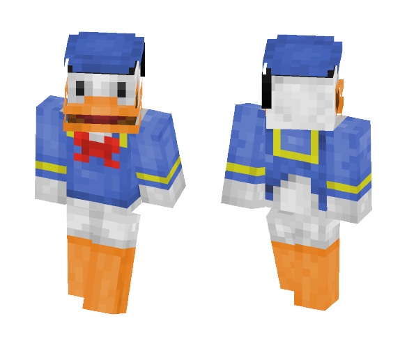 Donald Duck - Male Minecraft Skins - image 1