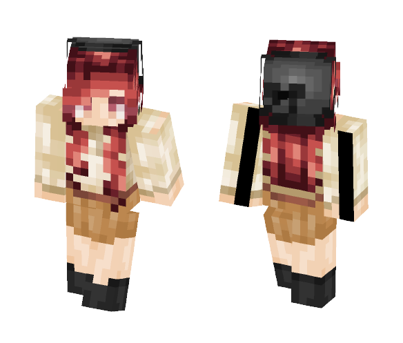 Vintage Misery -- [ psychophobia ] - Female Minecraft Skins - image 1