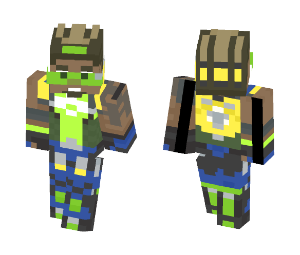 Overwatch - Lúcio - Male Minecraft Skins - image 1