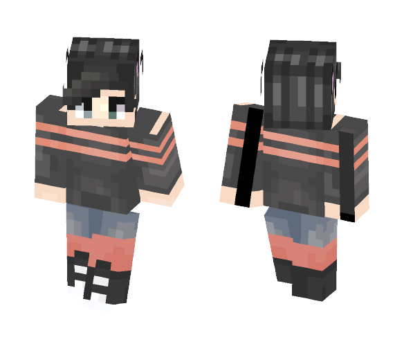 Soulstab x korok (redone) - Male Minecraft Skins - image 1