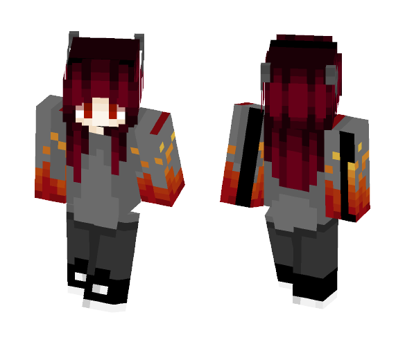Zodiac series: Aries - Female Minecraft Skins - image 1