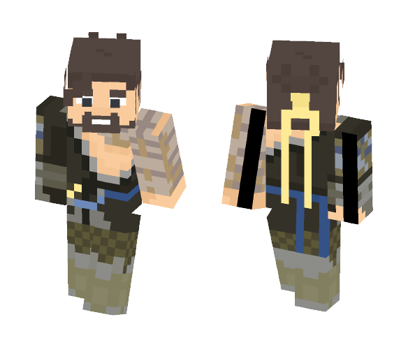 Overwatch - Hanzo - Male Minecraft Skins - image 1