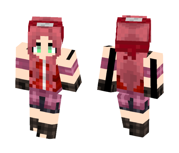 Sakura - Naruto - Female Minecraft Skins - image 1