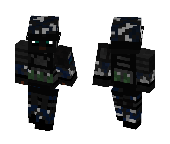 Pangolin Corp. XP-1 Raptor Suit - Male Minecraft Skins - image 1