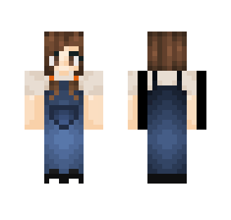 Girl in Dungerees