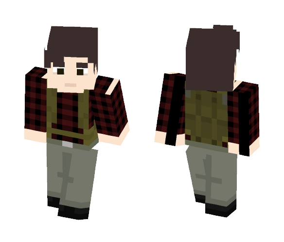 Bushcraft Gear | - Male Minecraft Skins - image 1