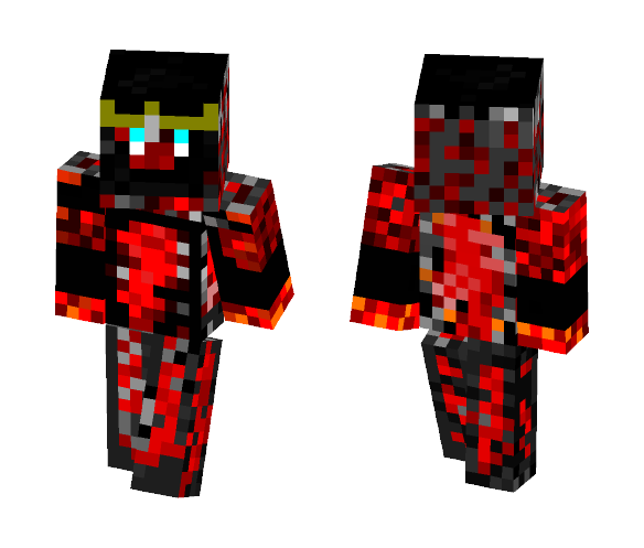 Volcano samuri - Male Minecraft Skins - image 1