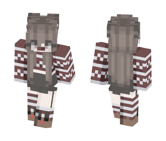 Santa's coming~ - Female Minecraft Skins - image 1