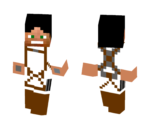 Eren Yeager - Male Minecraft Skins - image 1