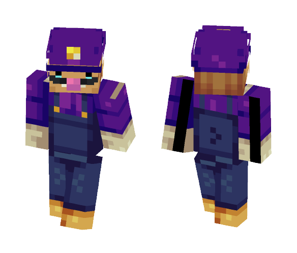 Waluigi - Male Minecraft Skins - image 1