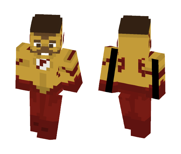 KidFlash (CW The Flash) 2016 - Comics Minecraft Skins - image 1