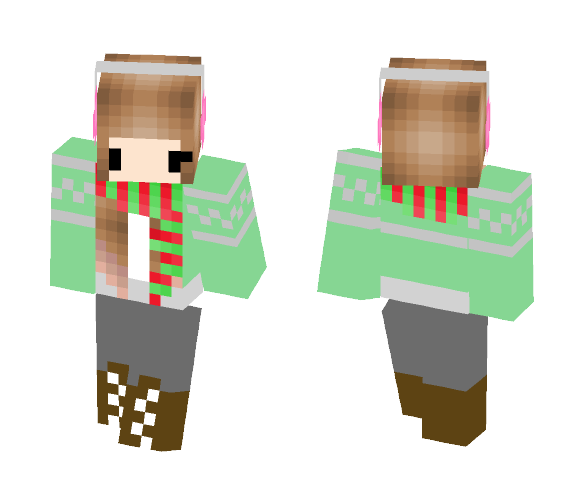 Winter Girl - Girl Minecraft Skins - image 1