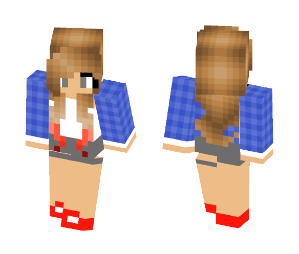 Popular Girl - Girl Minecraft Skins - image 1