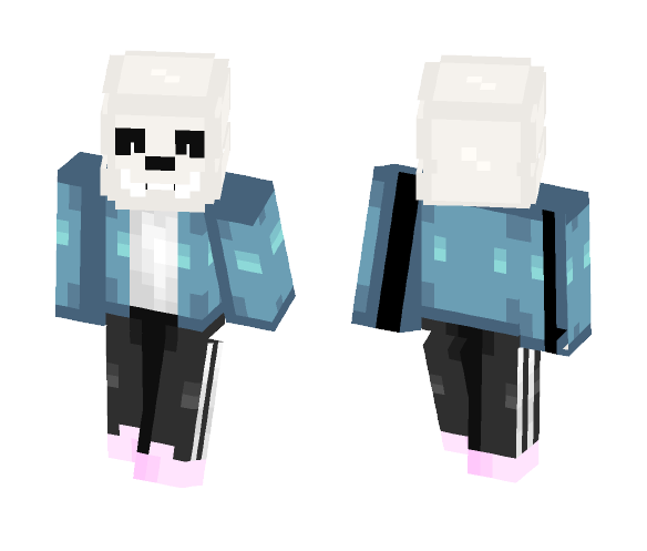 Sans (Undertale) - Male Minecraft Skins - image 1