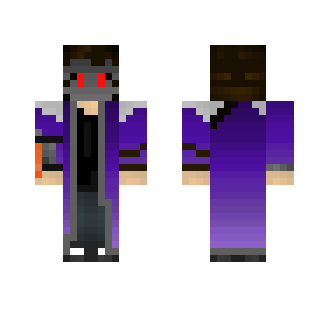 Purple drentchcoat