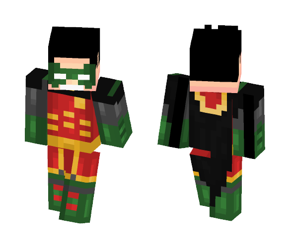 Download Free Damian Wayne - Son of Batman Skin for Minecraft image 1 Damian Wayne - Son of Batman - Batman Minecraft Skins - image 1