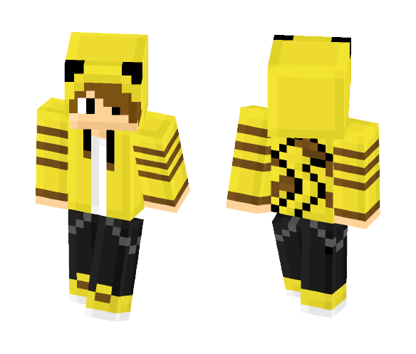 Pikachu Boy (Tiny Pixels) - Boy Minecraft Skins - image 1