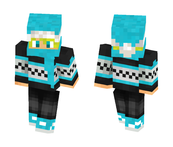 Blonde christmas - Christmas Minecraft Skins - image 1