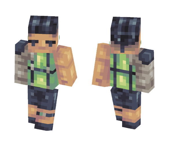 Download Free Kade- The Cyberpunk Mechanic Skin for Minecraft image 1 Kade- The Cyberpunk Mechanic - Male Minecraft Skins - image 1
