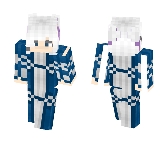 Lilliana - Silver Tunic [LOTC] - Female Minecraft Skins - image 1