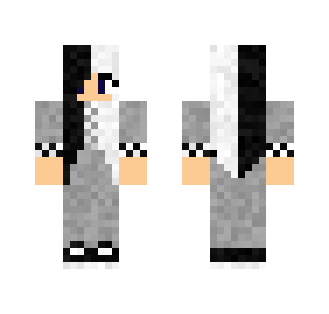 06 | Gray Girl ~ Black-White Hair