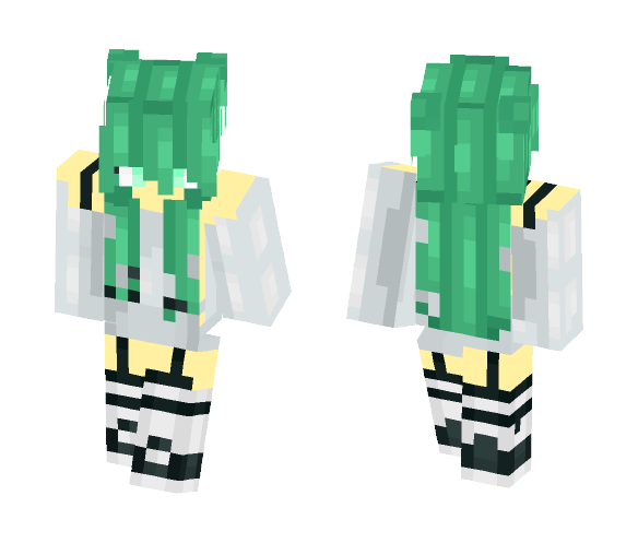 Download Free human ver of my skin Skin for Minecraft image 1 human ver of my skin - Female Minecraft Skins - image 1