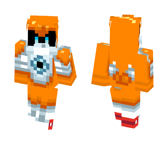 Metal Tails - Sonic the Hedgehog - Male Minecraft Skins - image 1