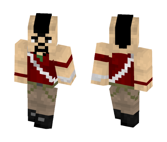 Vaas Montenegro (Skin Remake) - Male Minecraft Skins - image 1