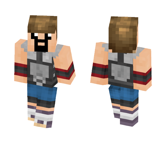 Fitness James - Male Minecraft Skins - image 1