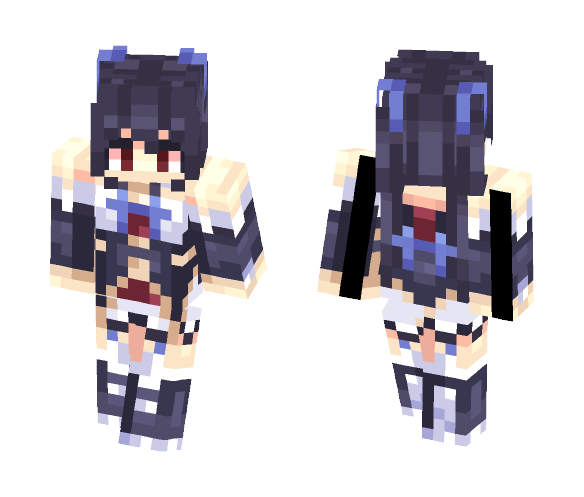Hyperdimension Neptunia -- Noire - Female Minecraft Skins - image 1