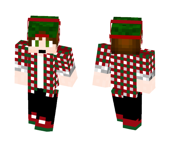 Download Free JackBoy Christmas Skin Skin for Minecraft image 1 JackBoy Christmas Skin - Christmas Minecraft Skins - image 1