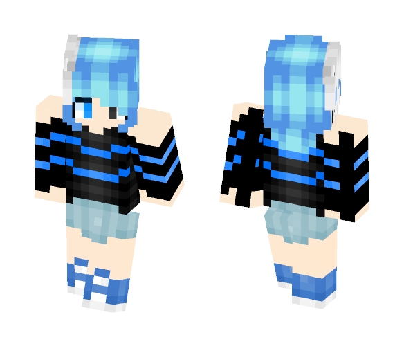 Zepher-My Baby-OC - Female Minecraft Skins - image 1