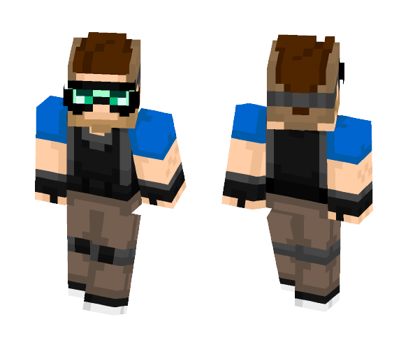 S.W.A.T. Trooper - Male Minecraft Skins - image 1