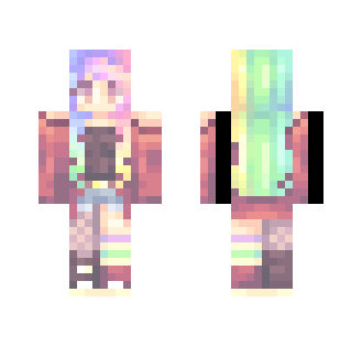 Rainbows kablamo - Female Minecraft Skins - image 2