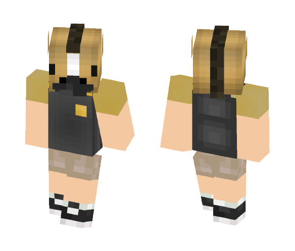 Horse (Derp Face Under Head) - Male Minecraft Skins - image 1
