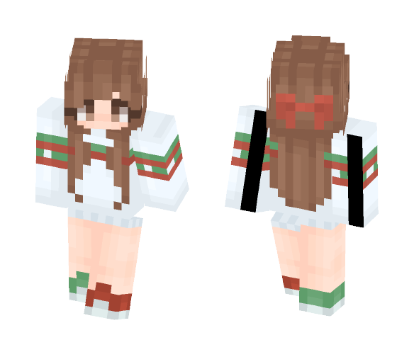christmas sweater ✧ .・゜ - Christmas Minecraft Skins - image 1