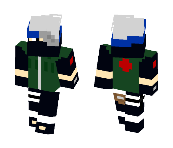 Kakashi Hatake - Male Minecraft Skins - image 1