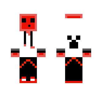 Red Slime Gamer - Male Minecraft Skins - image 2