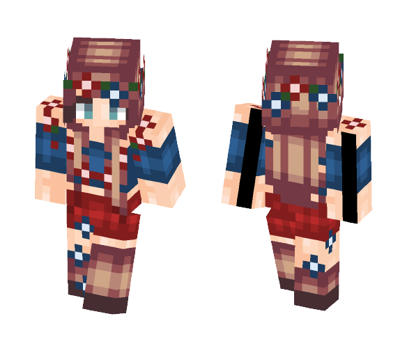 Bloom Doom - Female Minecraft Skins - image 1