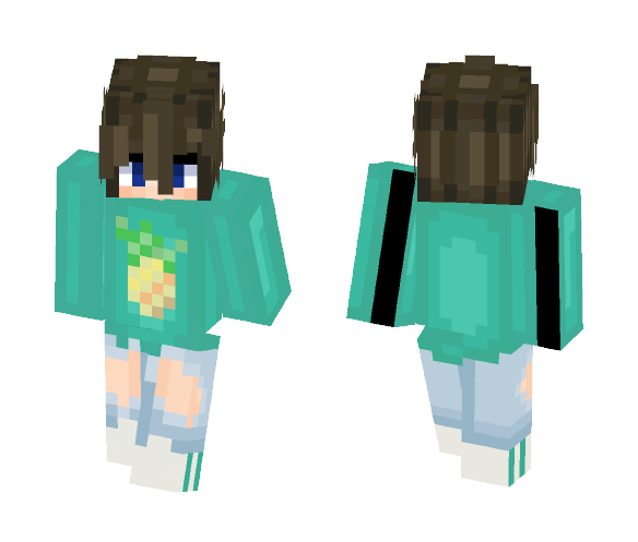 Pineapple ~Made for lmaodylan~ - Male Minecraft Skins - image 1