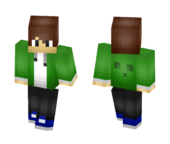 Slime Boy - Boy Minecraft Skins - image 1