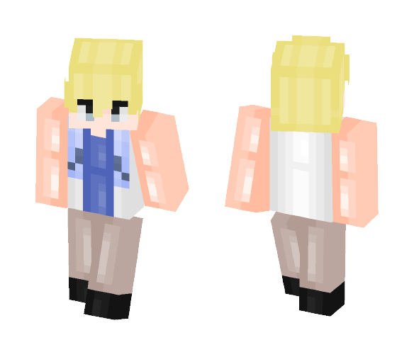 Download Free Tetsu Sendagaya / Servamp Skin for Minecraft image 1 Tetsu Sendagaya / Servamp - Male Minecraft Skins - image 1