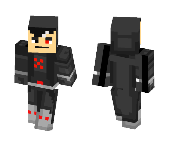 Red X -Dc (Unmasked) - Comics Minecraft Skins - image 1