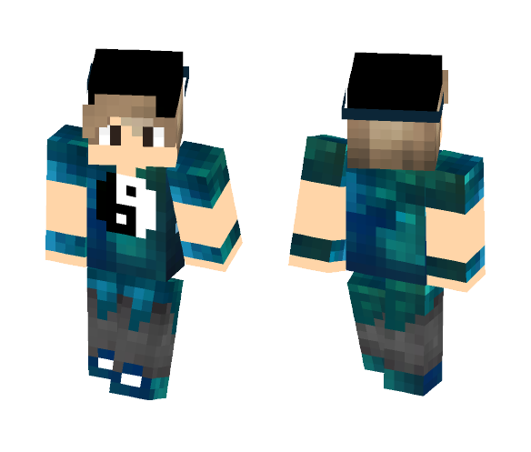 ℉ℬI❖Galaxy Boy - Boy Minecraft Skins - image 1