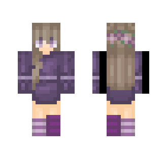 ????‍~Lilac Skies~????‍ - Female Minecraft Skins - image 2