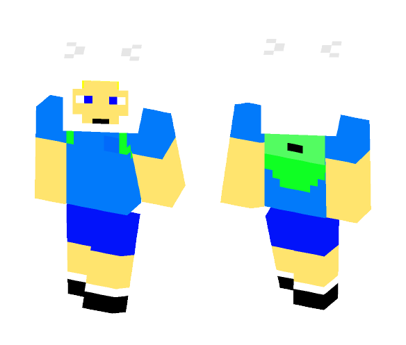 Finn the Human - Male Minecraft Skins - image 1