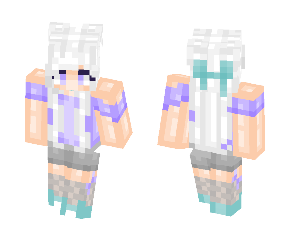 Pastel Purple - Female Minecraft Skins - image 1