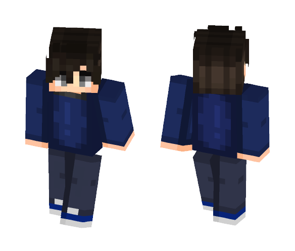 Shaggy Hair - Male Minecraft Skins - image 1